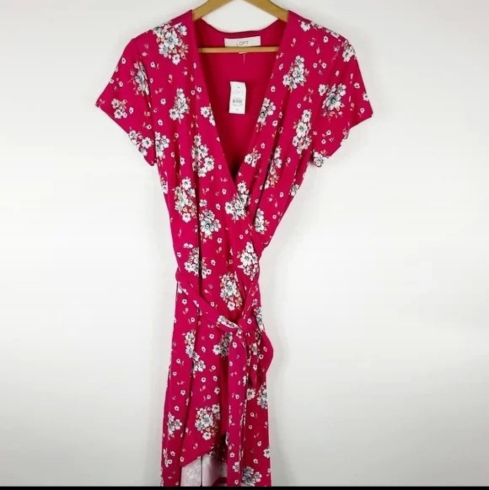 NWT Loft Wrap Dress